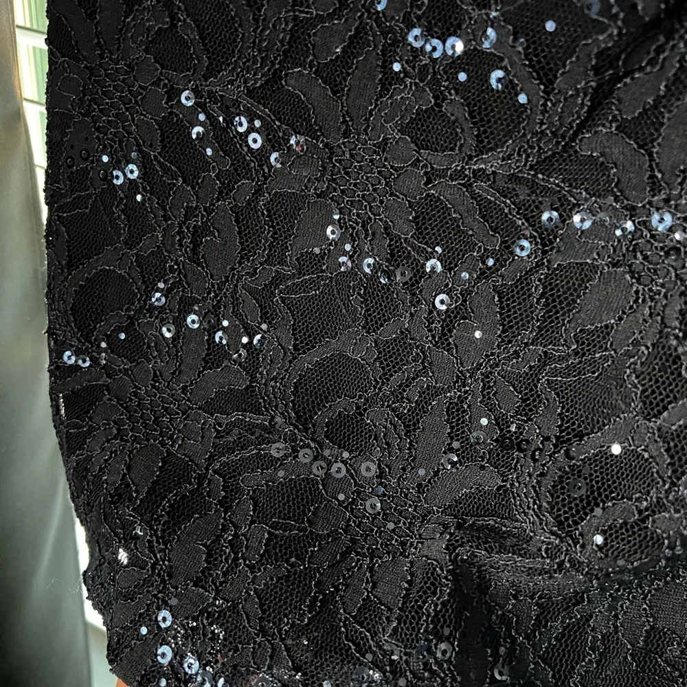 Lauren Ralph Lauren Midnight Blue Lace Dress - Picture 4 of 5